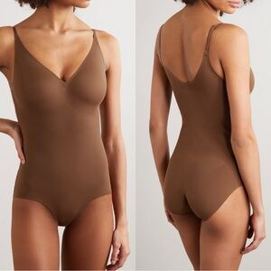 Heist Shapewear The Outer Shaping Bodysuit Brown Medium